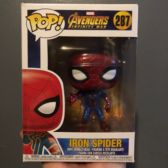 funko pop iron spider 287